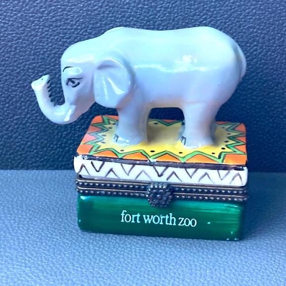 Vintage keepsake box from Fort Worth zoo - Picture 1 of 4